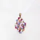 Symphony - Terence Rhombus S-Violet Organza - 1